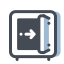 Secure vault icon